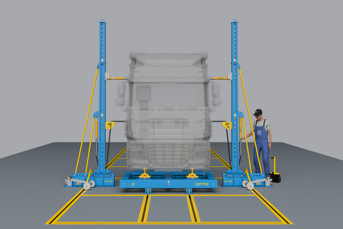 Reparatur von Nutzfahrzeugkabinen