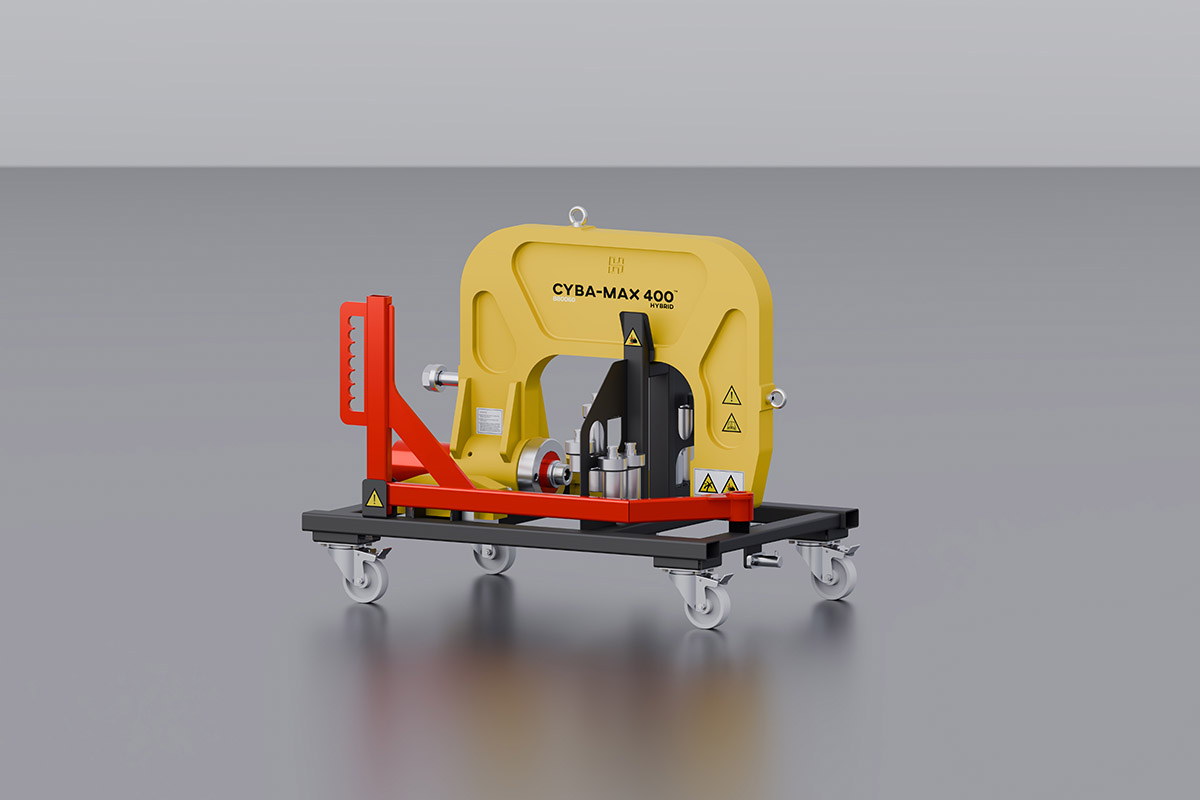 CYBA-MAX 400™ – die leistungsstarke Hydraulikpresse im Herkules TRUCK™ System